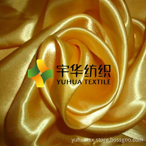 Polyester Glazed Satin Fabric